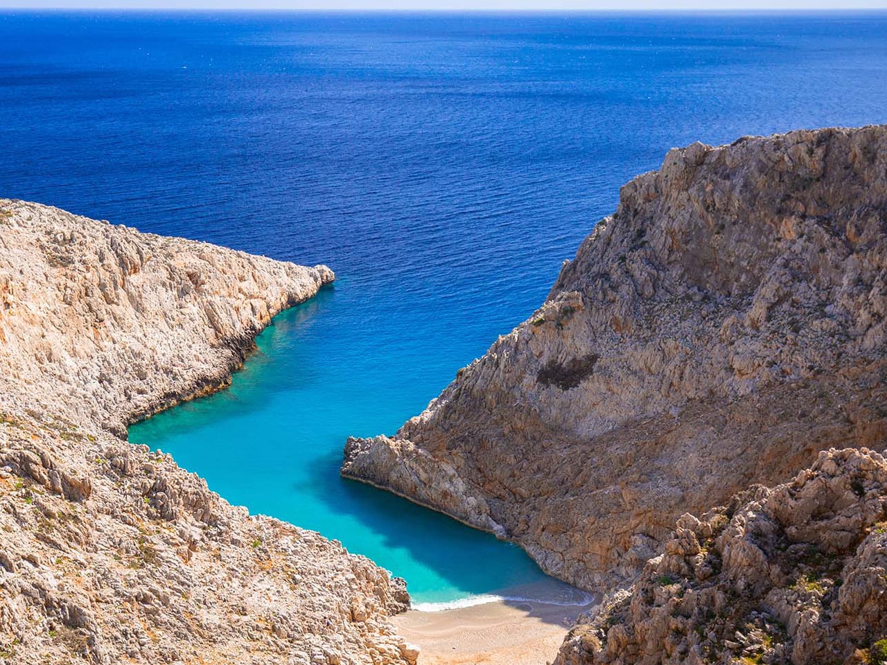 Seitan Limania Beach di Creta