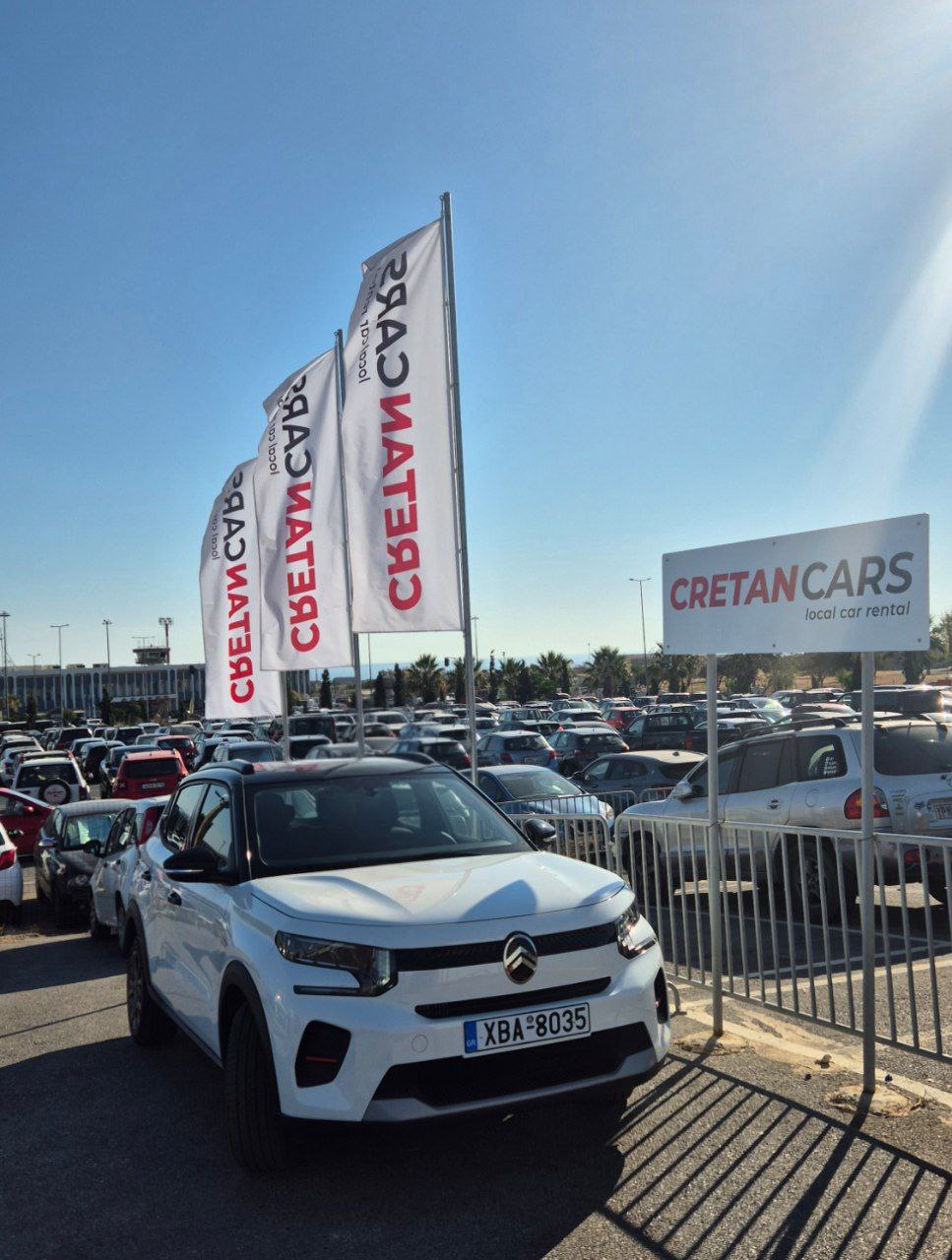 CretanCars car rental Heraklion Airport